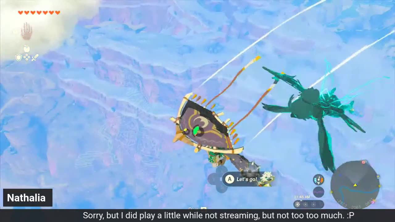 Zelda Tears of The Kingdom ... A morning stream