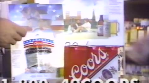 Happy Veterans Day from Coors Beer - 1989