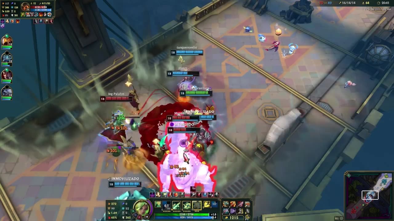 Game match in ARAM with Zeri.mp4