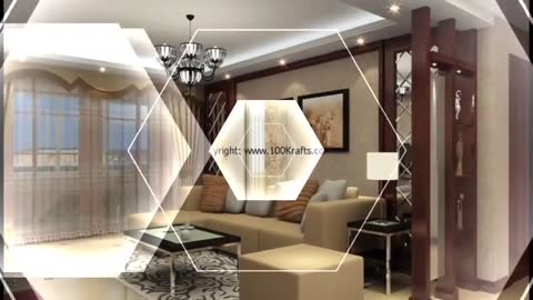 Large floor to ceiling windows in living room