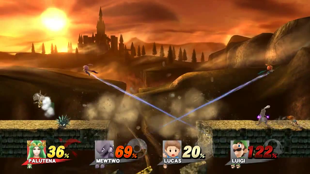 Super Smash Bros 4 Wii U Battle622