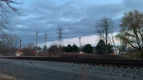 CSX at dusk with DPU