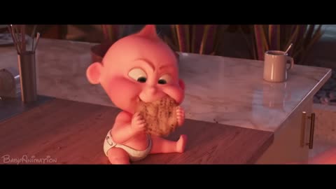 Incredible 2 - Edna & Jack-Jack Deleted Scenes