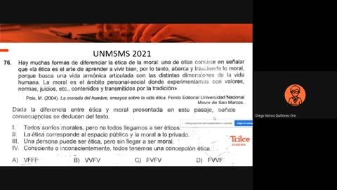 TRILCE ANUAL SM 2022 | SEMANA 34 | FILOSOFÍA