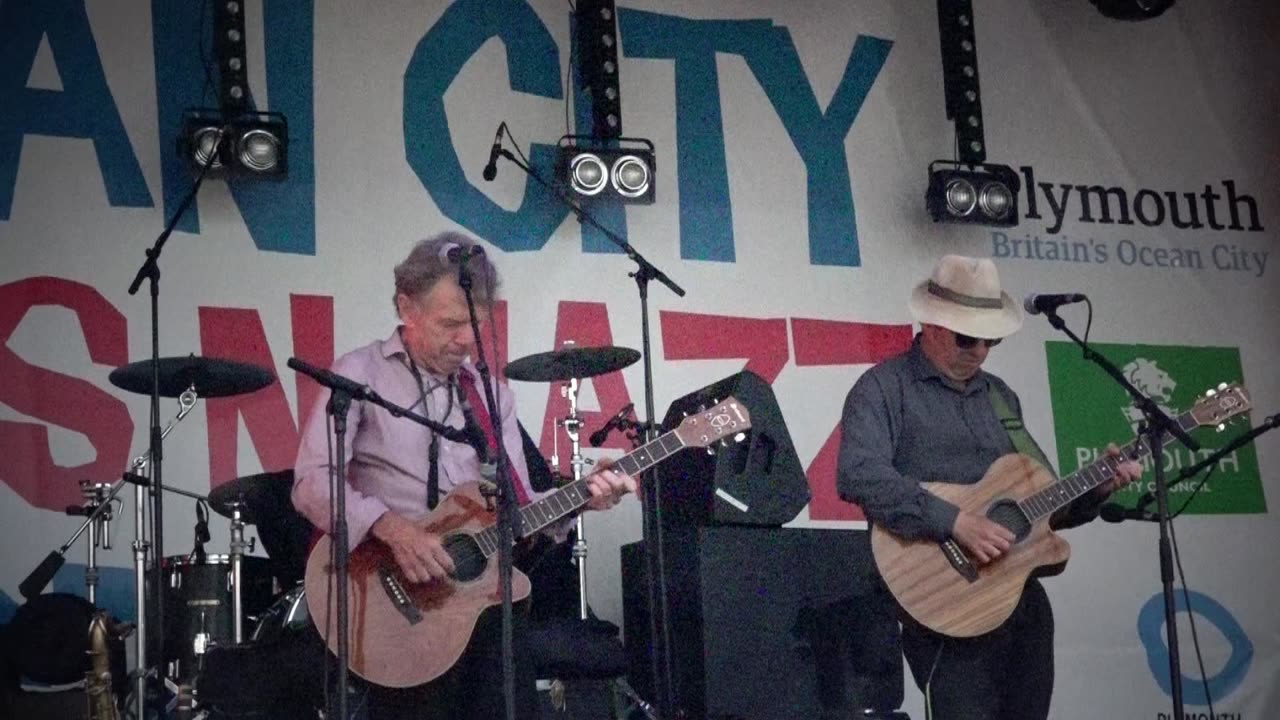 Jumping Out Duo Plymouth Barbican 2018. Plymouth Barbican. Jazz and Blues Festival 2018
