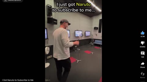 Naruto Subscribes Mrbeast 🥵