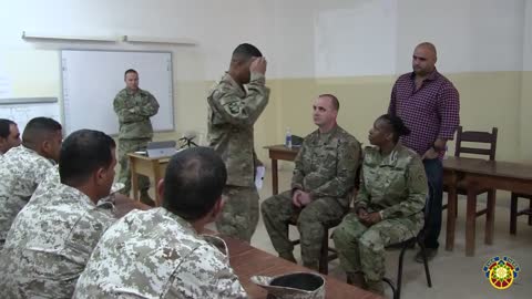NCO Exchange between U.S. Army and Jordan Armed Forces