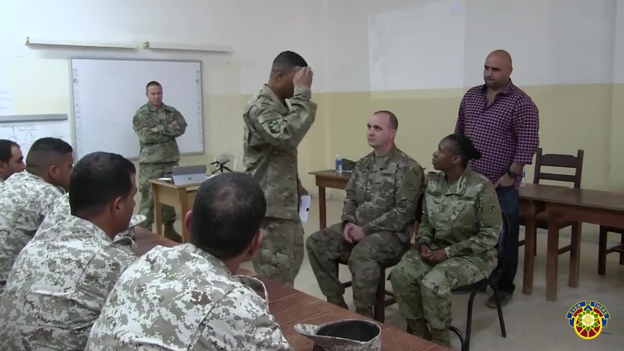 NCO Exchange between U.S. Army and Jordan Armed Forces