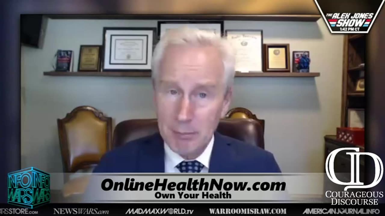 Dr. McCullough Pandemic Update on InfoWars July 14, 2023