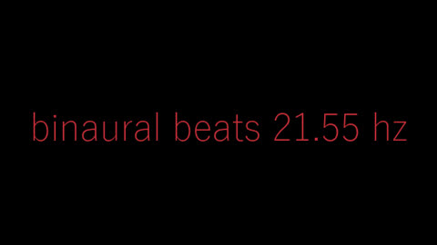 binaural beats 21.55 hz
