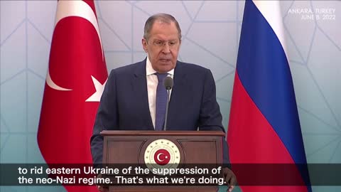 Lavrov destroys Ukrainian reporter who asks about Russia's 'theft' from Ukraine