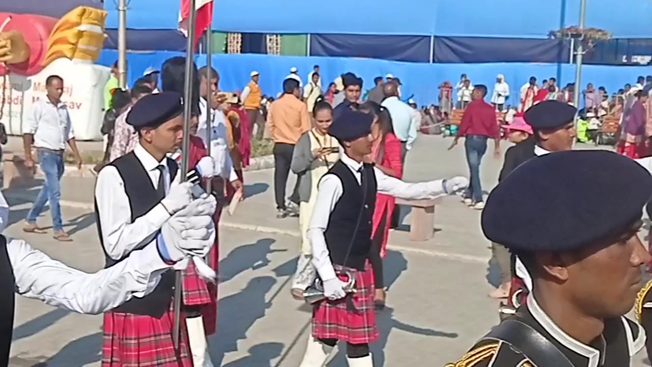 Band at Satabdi mahotsav