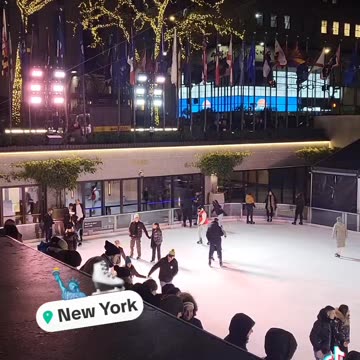 Rockefeller Center Winter Holiday Christmas Season
