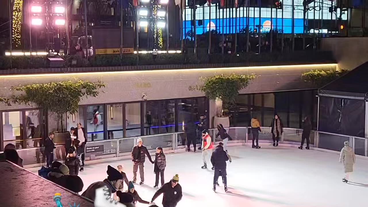 Rockefeller Center Winter Holiday Christmas Season
