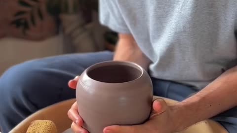 65_What am i making today 🗿 #pottery #asmr #satisfying