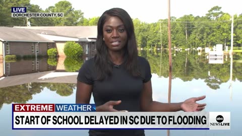 South Carolina flooding delays start of school