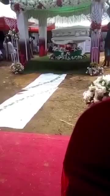 Funeral service in Ghana