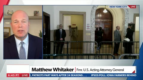 Matt Whitaker on The National Report - Newsmax 01.11.2024