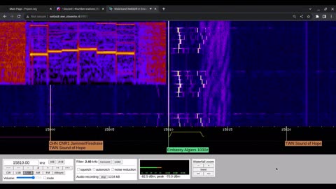 X06 145632 Moscow To Algiers 26/03/2023 1041 UTC 15810kHz