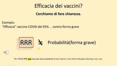 La reale efficacia dei vaccini nella riduzione del rischio è dell’1%