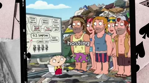 "Family Guy on Garbage Island – Hilarious Satirical Adventure!" 🗑️😂