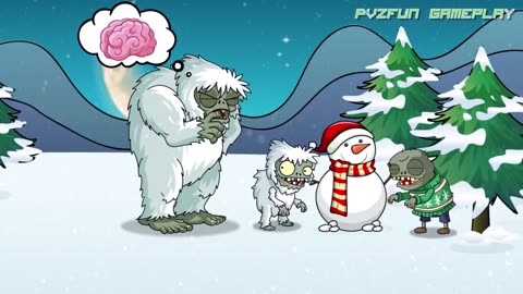 Christmas Animation Of Plants vs Zombies 2020 (PvZ 2)