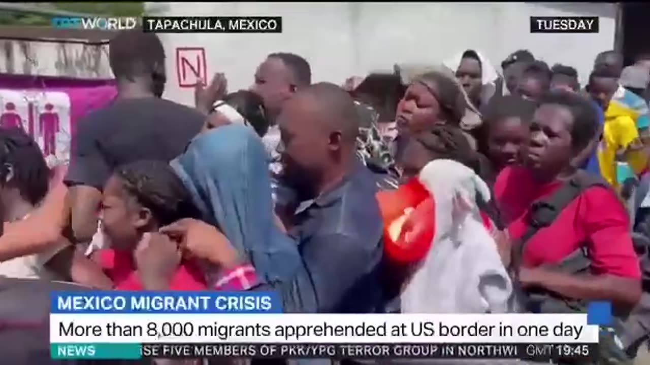 Africans Coming Through Mexico