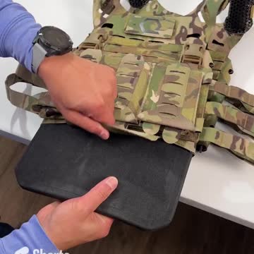 How to run 10 x 12 x 0.5 Shooter Cut Armor Plates with IcePlate EXO® by Qore Performance®