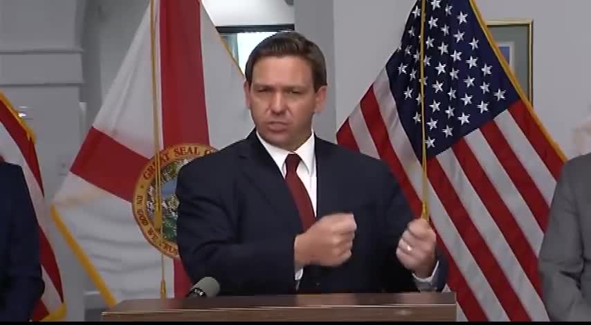 DeSantis blast Baiden:"I'm standing in your way"