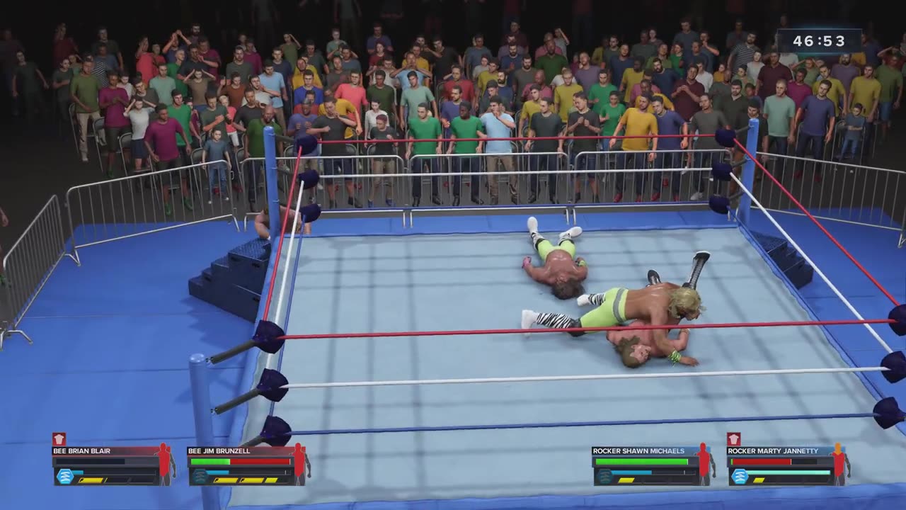 MATCH 61 THE ROCKERS VS THE KILLER BEES WITH COMMENTARY