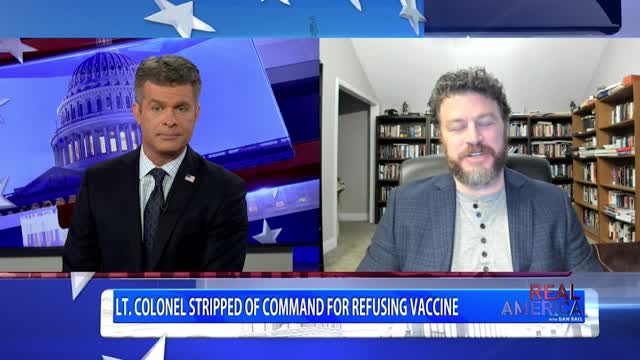 REAL AMERICA -- Dan Ball W/ Brad Miller, The Vax Mandate That Forced His Resignation, 1/12/23