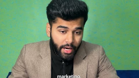 We only sell when we don't know how to do marketing