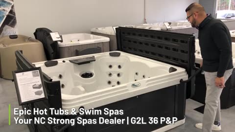 Six Person Hot Tub With Lounger