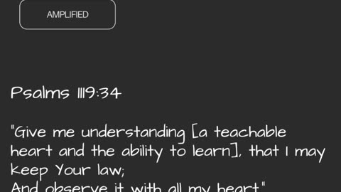 Give Me Understanding