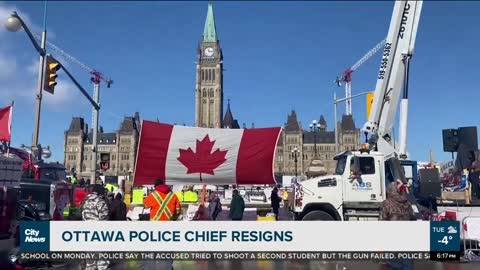 Ottawa Police Chief Resigns Following The Freedom Convoy 2022