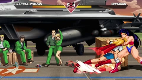 WONDER WOMAN vs SUPER GIRL