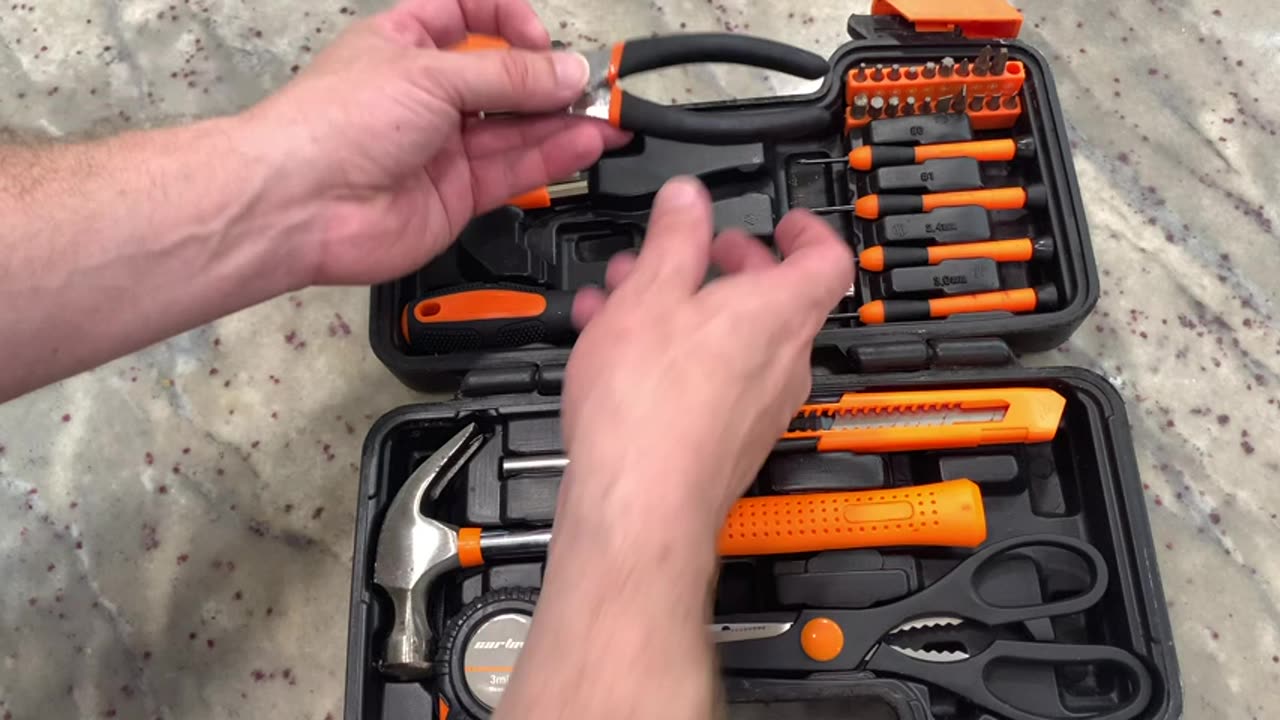 Cartman 39Piece Cutting Plier Tool Set General Household Ki