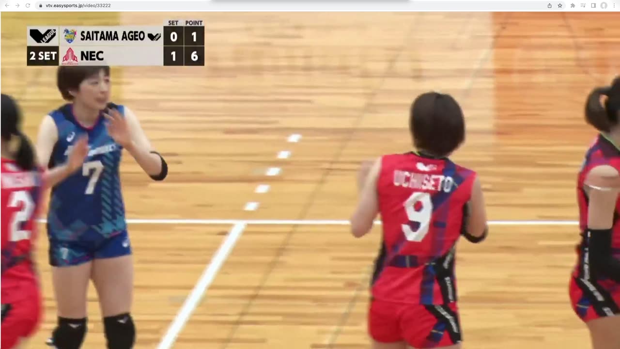 20230326 V-league AGEO vs NEC