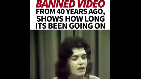 Banned Video From 40 Years Ago, Shows How Long Its Been Going On