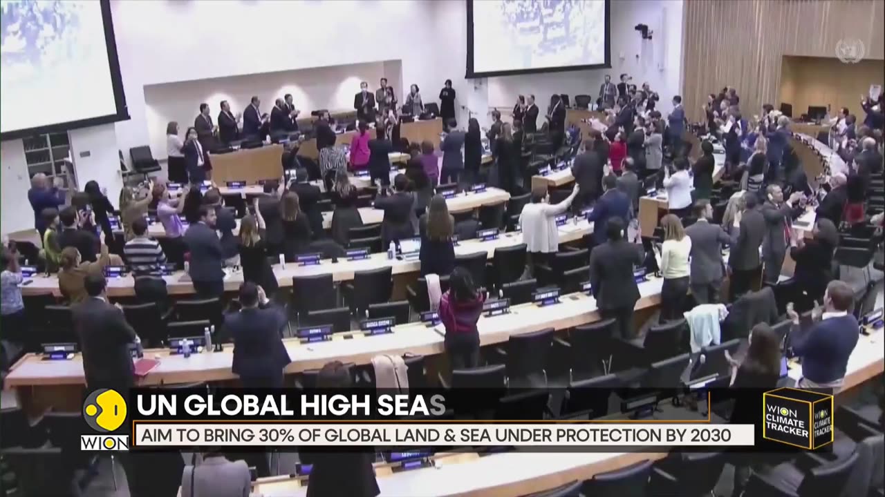UN global high seas biodiversity pact signed - WION Climate Tracker - English News