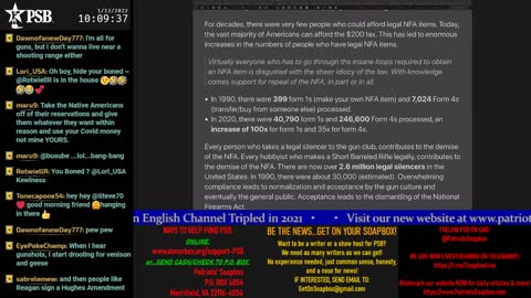 2022-01-13 09:07 EST - Straight Shootin': with Thumper