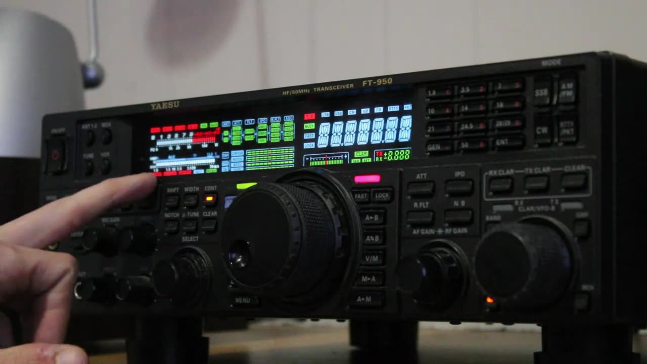 yaesu ft 950 menu .. 130 watts power TX