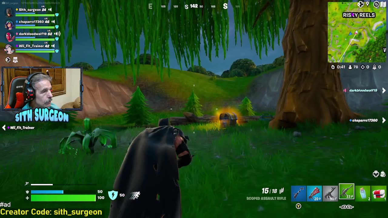 sith_surgeon - Family Friendly Fortnite Live Stream.
