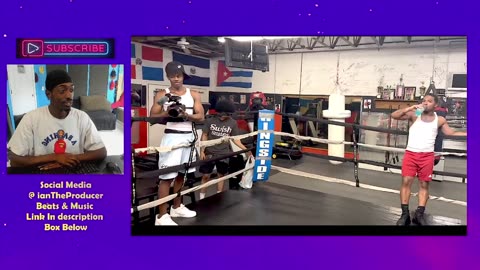 reacting to iliasATL VLOGS SLICK KNOCKOUT PUNCH ON DESHAE FROST (FULL VIDEO)CINCO CALLED ME OUT 😤😤