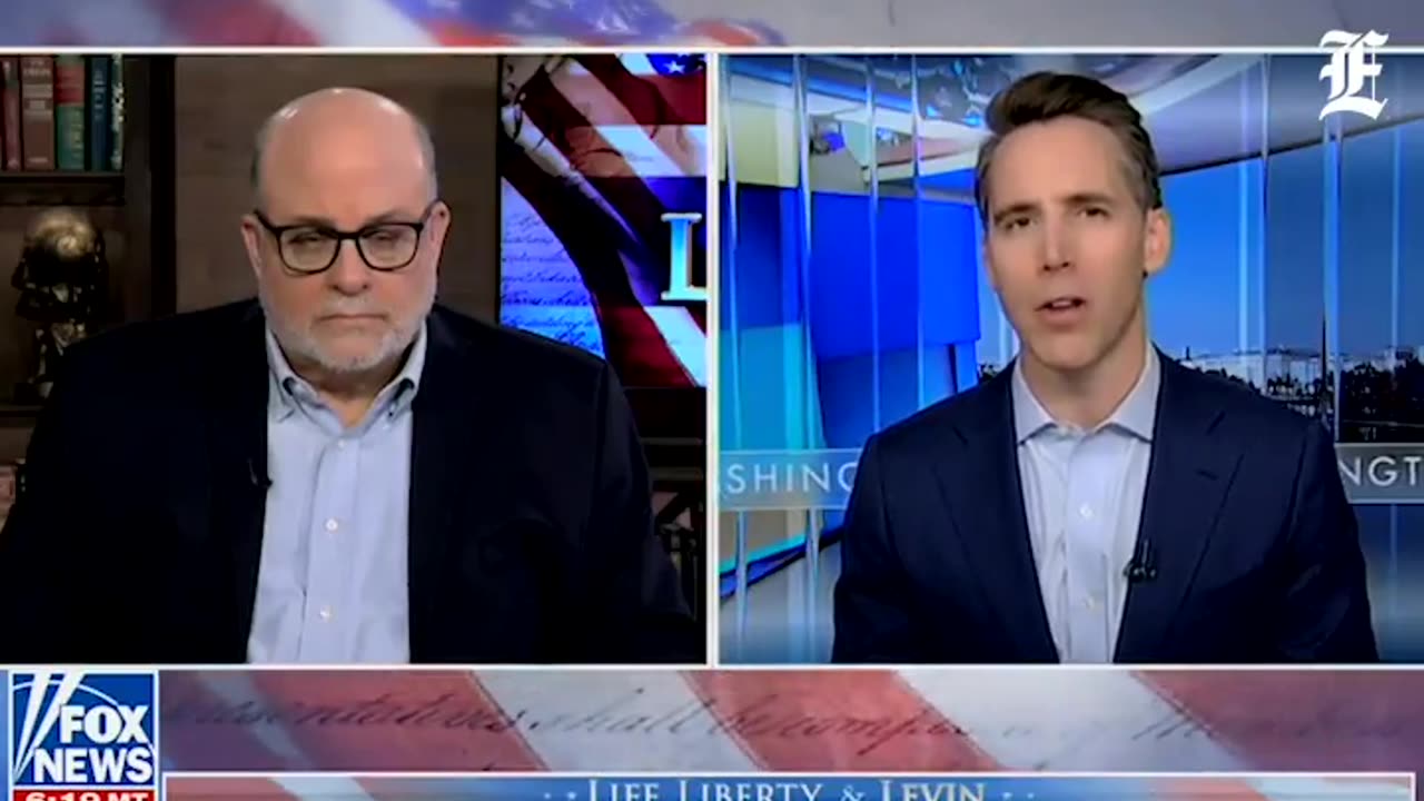 Josh Hawley strongly criticizes the left for spreading falsehoods about manhood