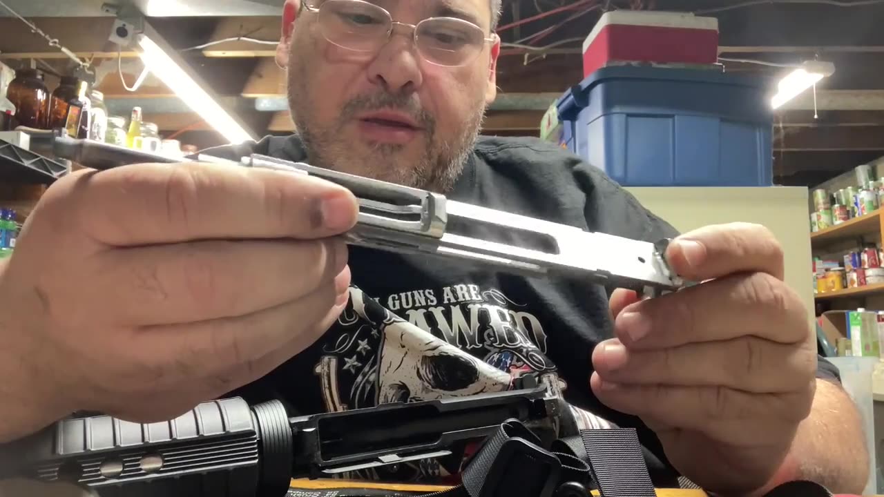 My Son's AR-15 w/ 22LR Conversion Bolt & Mags - FMK AR-1 Extreme Polymer Lower