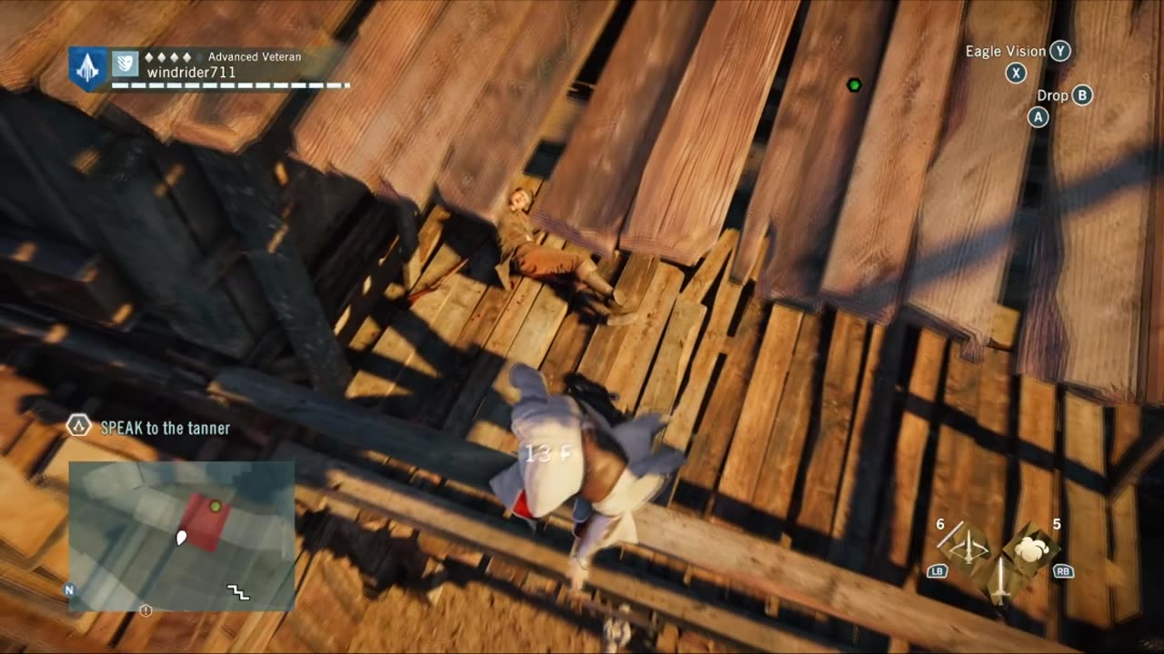 AC Unity Shorts: Just Casually Hanging