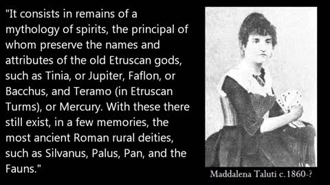 La stregoneria di Taluti - Stregheria e il Vangelo delle Streghe - Maddalena Taluti DOCUMENTARIO morirete tutti nei vostri peccati che non vi saranno MAI RIMESSI e finirete nello stagno di fuoco e di zolfo