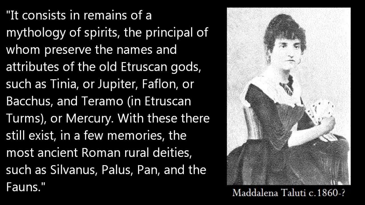 La stregoneria di Taluti - Stregheria e il Vangelo delle Streghe - Maddalena Taluti DOCUMENTARIO morirete tutti nei vostri peccati che non vi saranno MAI RIMESSI e finirete nello stagno di fuoco e di zolfo