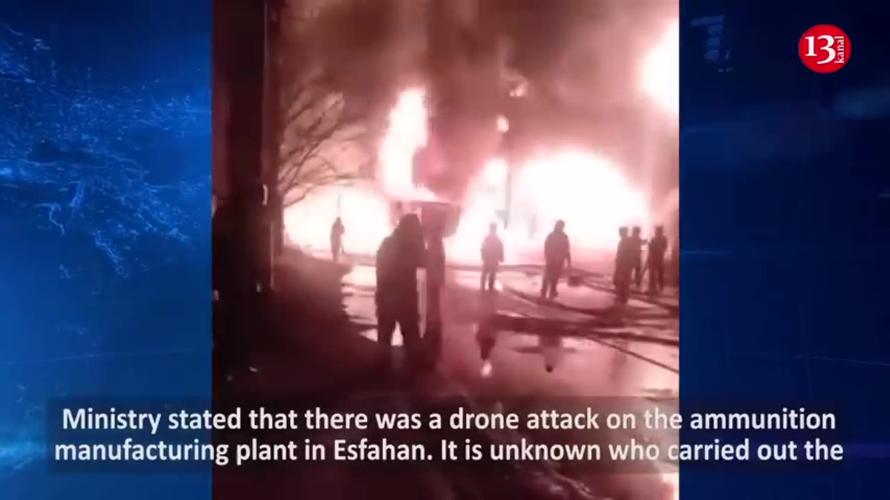 IRAN WAS ATTACKED BY DRONES